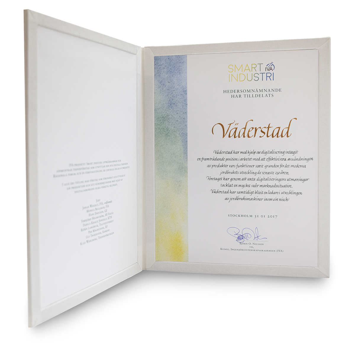 Diploma for digital innovations