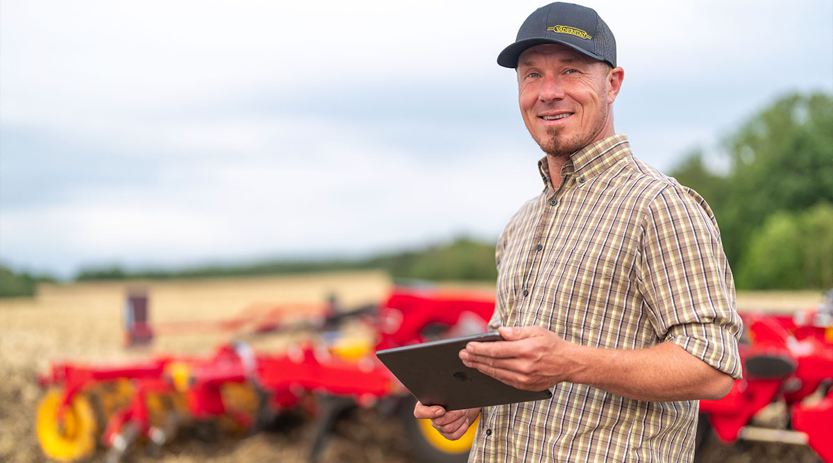 Prescription map tillage and E-Services for TopDown