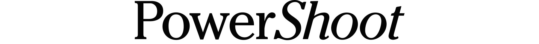 PowerShoot logotype