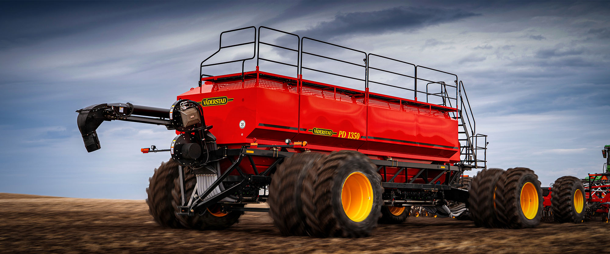 Precision Delivery Air Cart in field