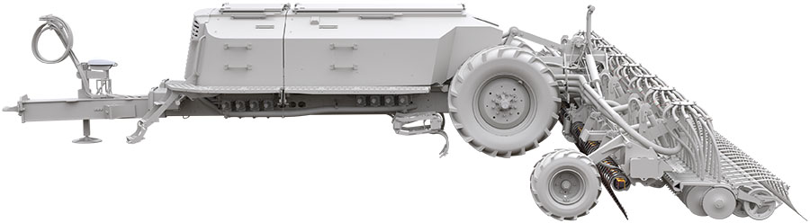Väderstad Inspire 1200C/S darbības zonas