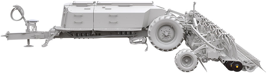 Väderstad Inspire 1200C/S darba zonas