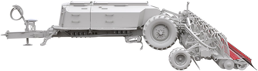 Väderstad Inspire 1200C/S darba zonas