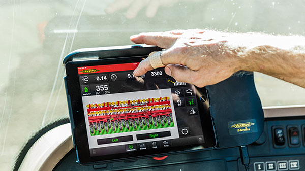 Väderstad E-Control with SeedEye