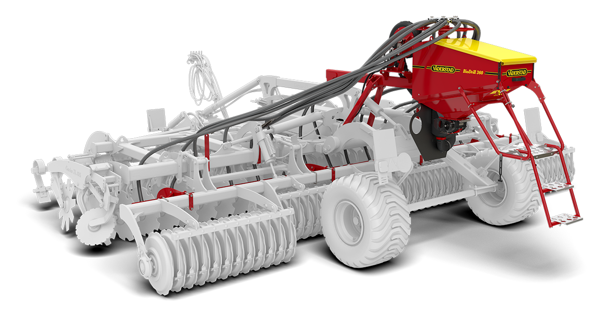 Väderstad Carrier saves you passes with BioDrill