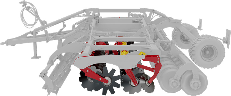 Carrier L XL 625 working zones