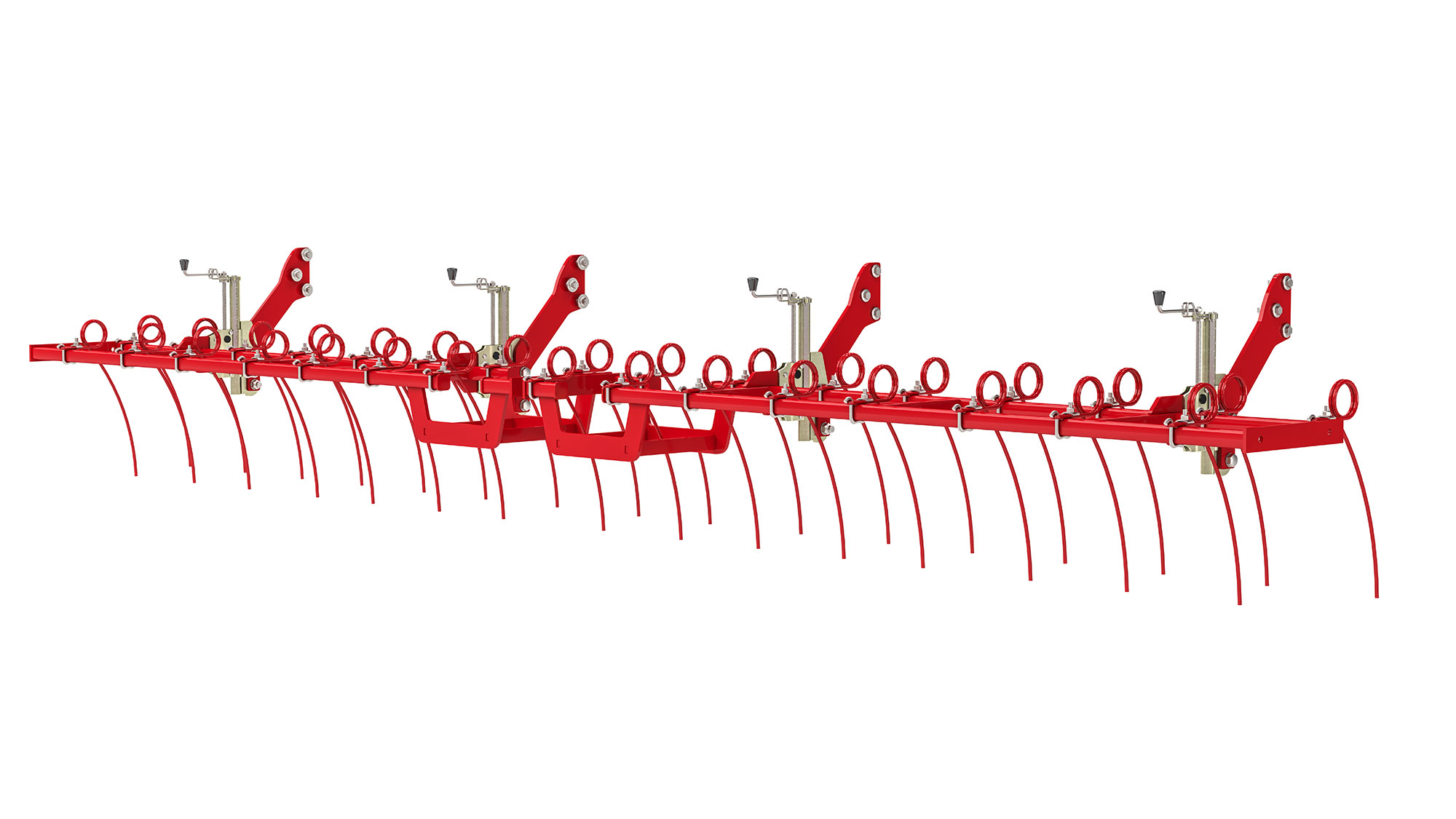 Straw harrow helps evenly distribute straw
