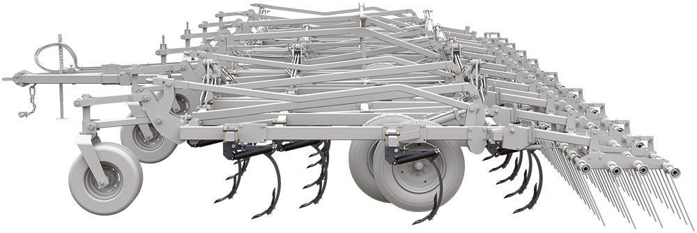 Wil-Rich 2500 Chisel Plow working zone 1