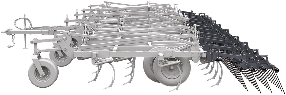 Wil-Rich 2500 Chisel Plow working zone 2